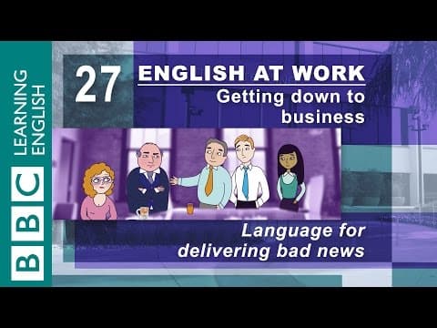 BBC English at Work #27: Complaining