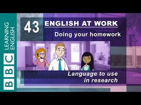 BBC English at Work #43: A new idea