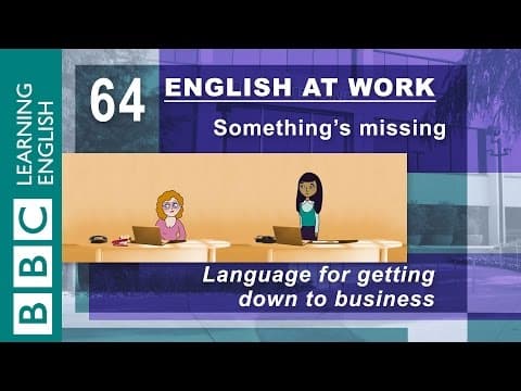 BBC English at Work #64: Love is in the air
