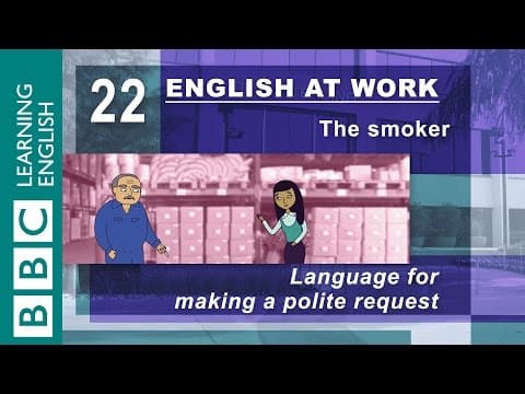 BBC English at Work #22: The stock cupboard
