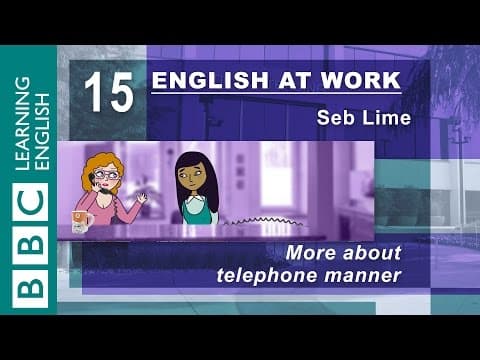 BBC English at Work #15: Seb Lime