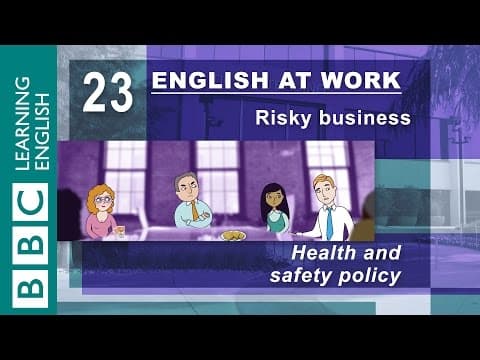 BBC English at Work #23: Rules are rules